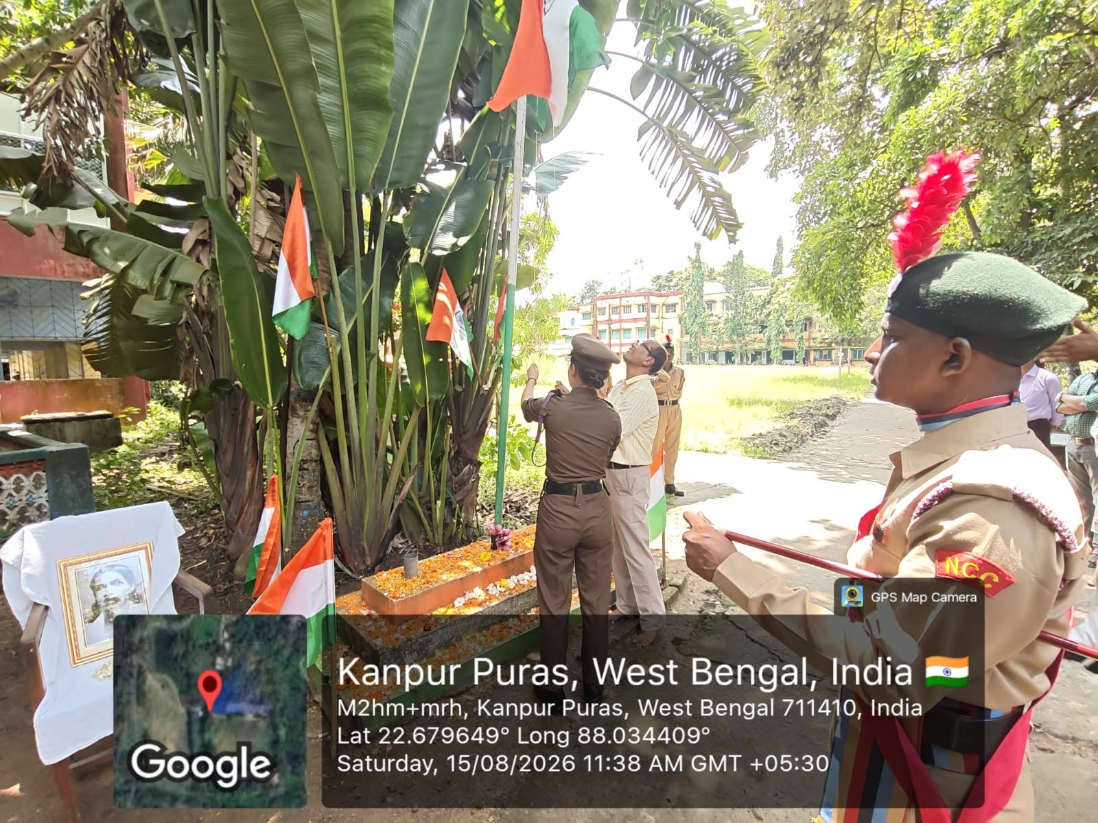 National Flag Hoisting by the Principal on Independence Day